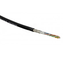 Кабель SFUTP4-C5E-S24-IN-LSZH-BK-305 (305 м) витая паракат.5e 4 пары (24 AWG)