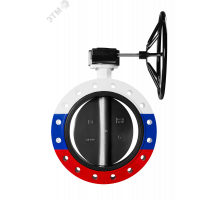 Затвор дисковый поворотный ЗПСС-450х1,0 - FG(W)-3-450-MDV-E DN 450 PN 10 ф/ф (с редукт.)